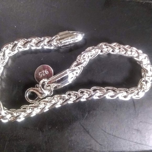 Krasnee NEW RopeTwisted Chain Bracelet 925 Silver - Picture 7 of 7